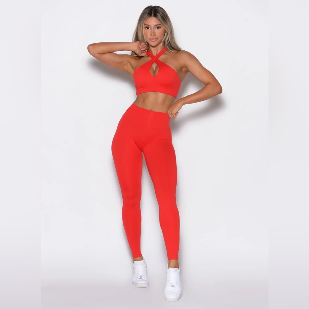 Bombshell Sportswear Cherry Bomb Bra & Smooth Leggings